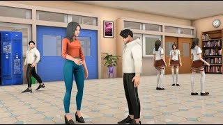 Anime Teacher School life simulator games screenshot 5