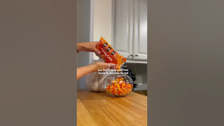 2022 FALL DECORATE WITH ME is now live on my channel! #shorts #shortsyoutube