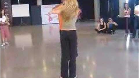 Zouk in Barcelona. Gilson and Laura, workshop demonstration