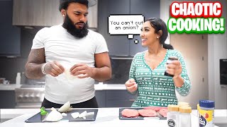 Our Chaotic Cooking Vlog Clarence Cant Cut An Onion Vlogmas Day 20