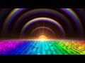 Rainbow bridge VJ loop 4K.Rainbow stage background loop.Party abstract background