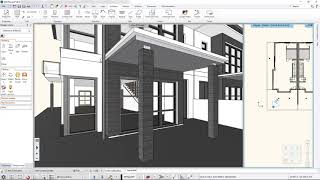 Camera icon on floor plan view - ARCHLine.XP