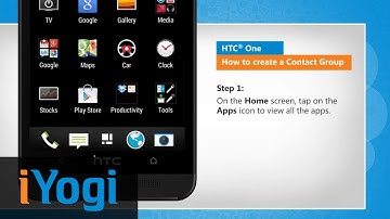 HTC® One - How to create a Contact Group