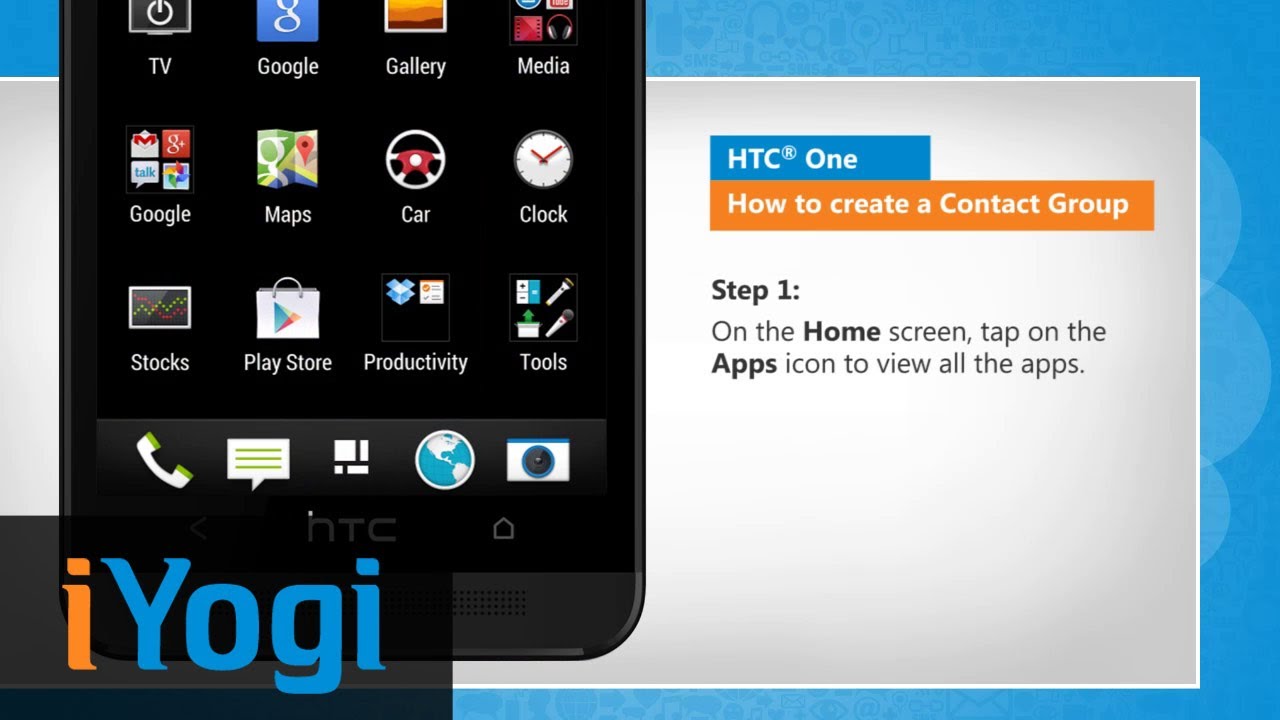 HTC® One - How to create a Contact Group