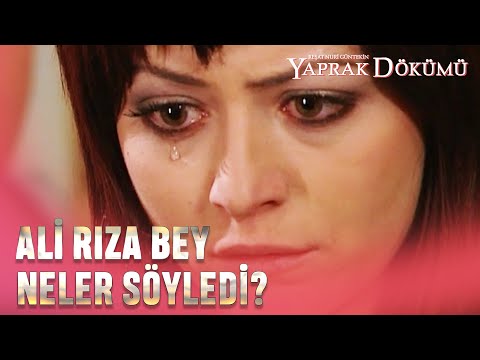 Ali Rıza Bey, Ferhunde'ye ''Kızım'' Dedi! - Yaprak Dökümü 17.Bölüm