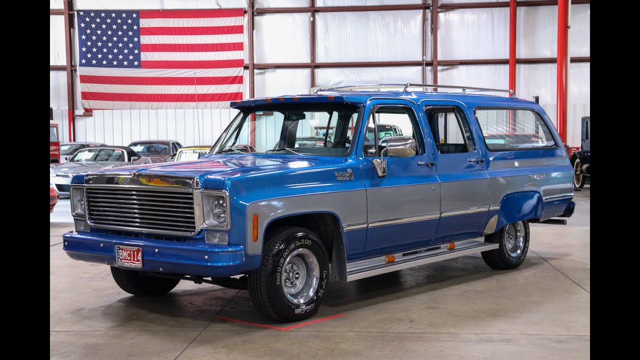 1976 Chevrolet Suburban For Sale Walk Around Video YouTube