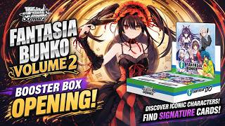 Weiss Schwarz Fantasia Bunko Vol.2 Booster Box Opening