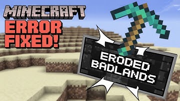 How To Fix Minecraft Launcher Error Code “Eroded Badlands” (2025 Guide)