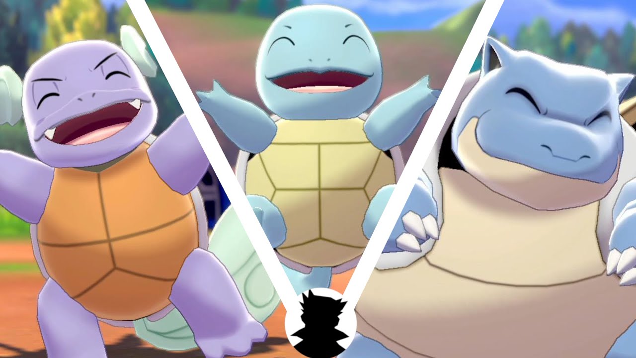 Biomothim: Squirtle e sua linha evolutiva - Pokémothim