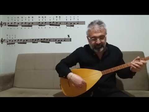 Bağlama Dersleri-17 Mavilim(Solfej)