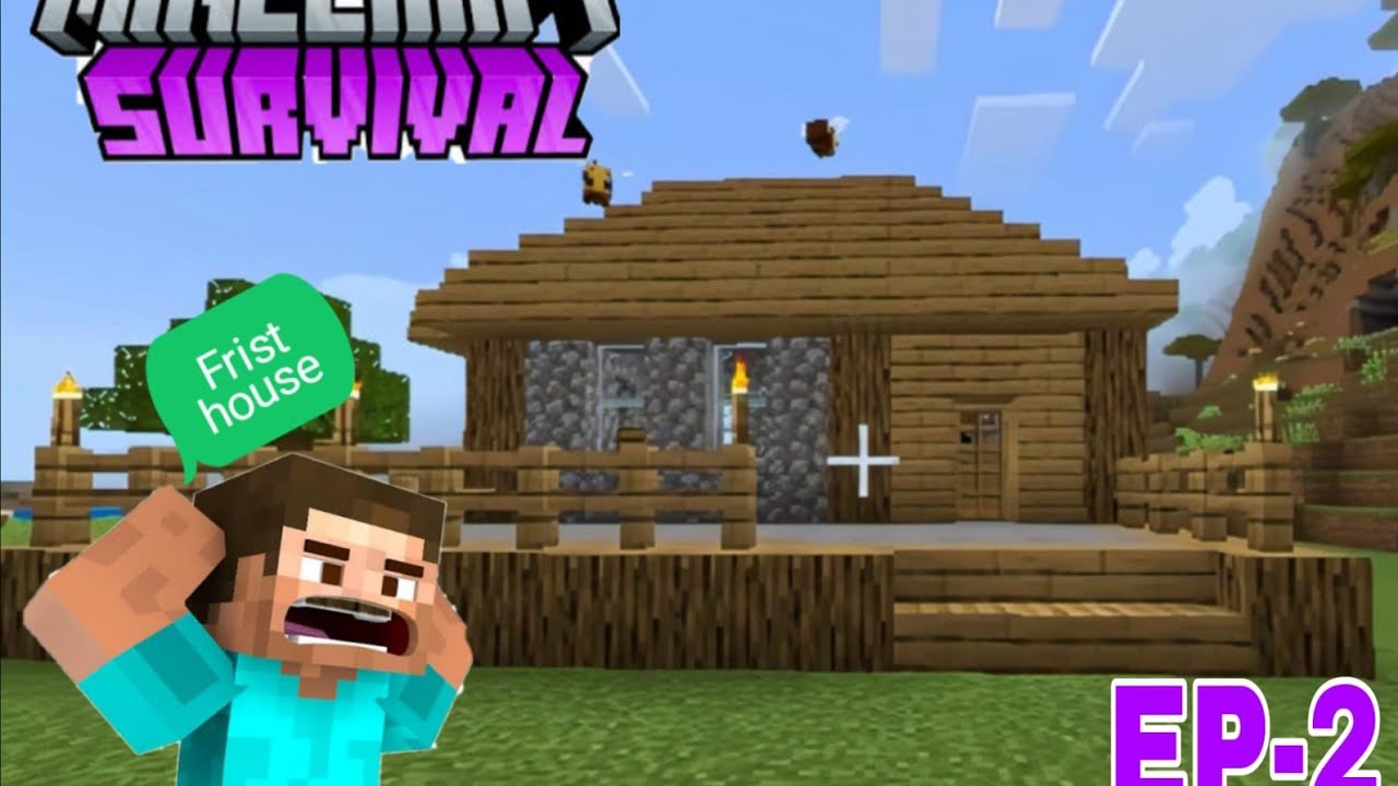 Building House in my world | minecraft series ep-2 | - YouTube