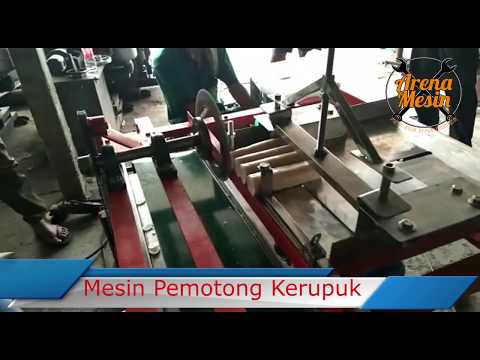 Alat Pemotong Kerupuk Lontongan - Jual Mesin Perajang Kerupuk