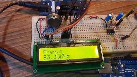Arduino Frequency Counter