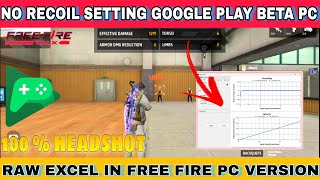 Free Fire PC version Headshot Trick | Google Play Beta Free Fire Headshot Setting #freefirepcversion