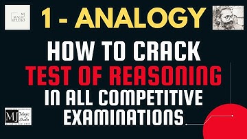 TCS DIGITAL - REASONING QUESTIONS with SOLUTIONS - ANALOGY