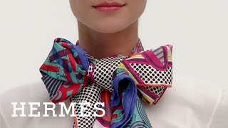 Hermès | Twin Scarf Lavallière