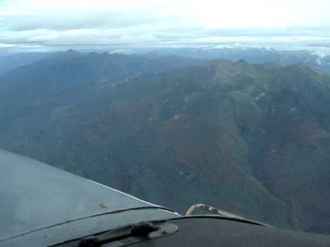 Aerial SE Ingenika Arm Williston Lake BC Canada