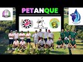 Fun golf cup  concours de petanque  deux points en jeu