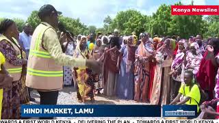 Ruto in Lamu: HAWA AL SHABAB NA MAGAIDI HAPA LAMU NITAWANYOROSHA MPAKA WAACHE IYO KIBURI YAO