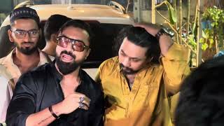 Ajaz Khan Ne Kiya Mumbra Me Visit.