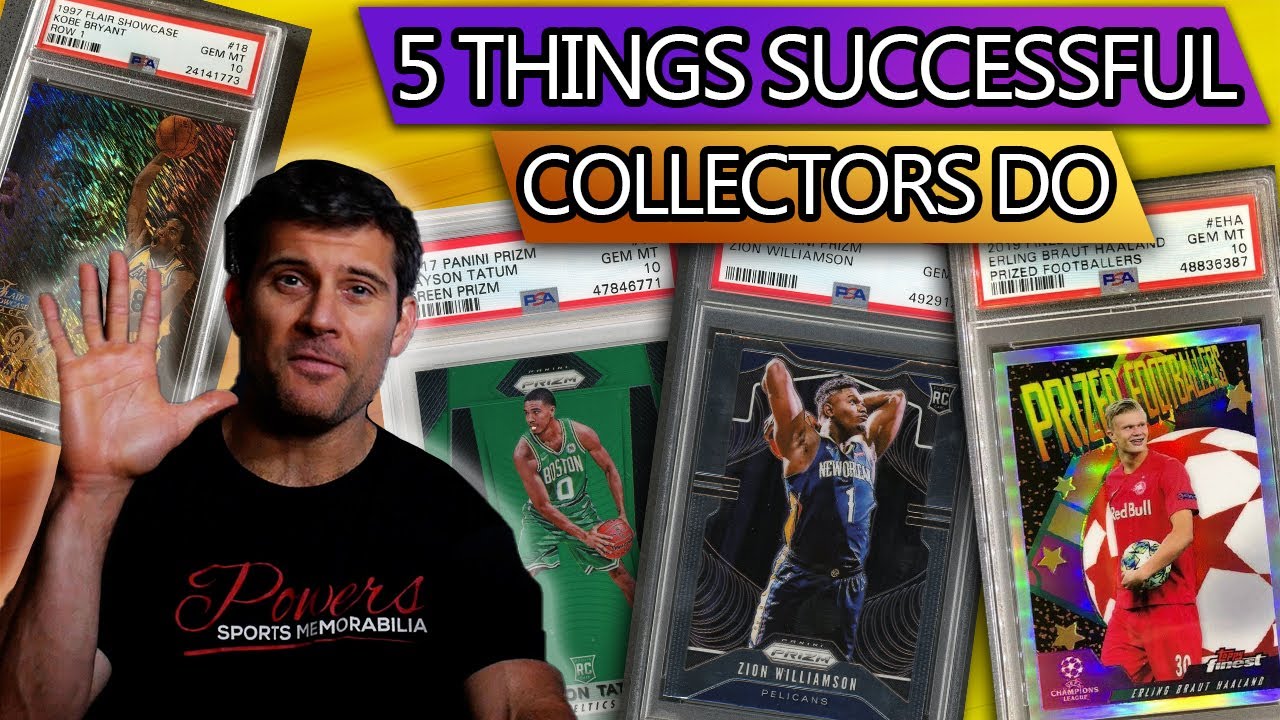 The 5 RULES of Sports Card Collecting (Do These If You Want To Be GREAT