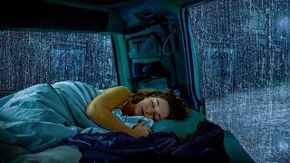 You Will Fall Sleep Instantly with rain on the camping car window & Thunder Sounds to Sleep Fast by Rain At Night For Sleep 3,460 views 2 weeks ago 10 hours, 1 minute