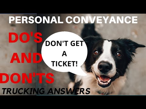 How to log Personal Conveyance Legally | Tips | Trucking Answers