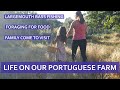 LARGEMOUTH BASS FISHING, FORAGING FOR FREE FOOD &amp; FAMILY - SELF SUFFICIENCY ON OUR PORTUGUESE FARM