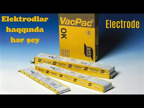 Video: Ən Yaxşı Rutil Elektrod Brendləri: Xüsusiyyətlər və Tətbiqlər