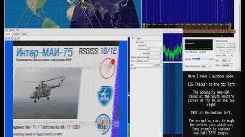 SSTV from the ISS in real time using Web-SDR & QSSTV 2020 Aug 5 19:22 BST