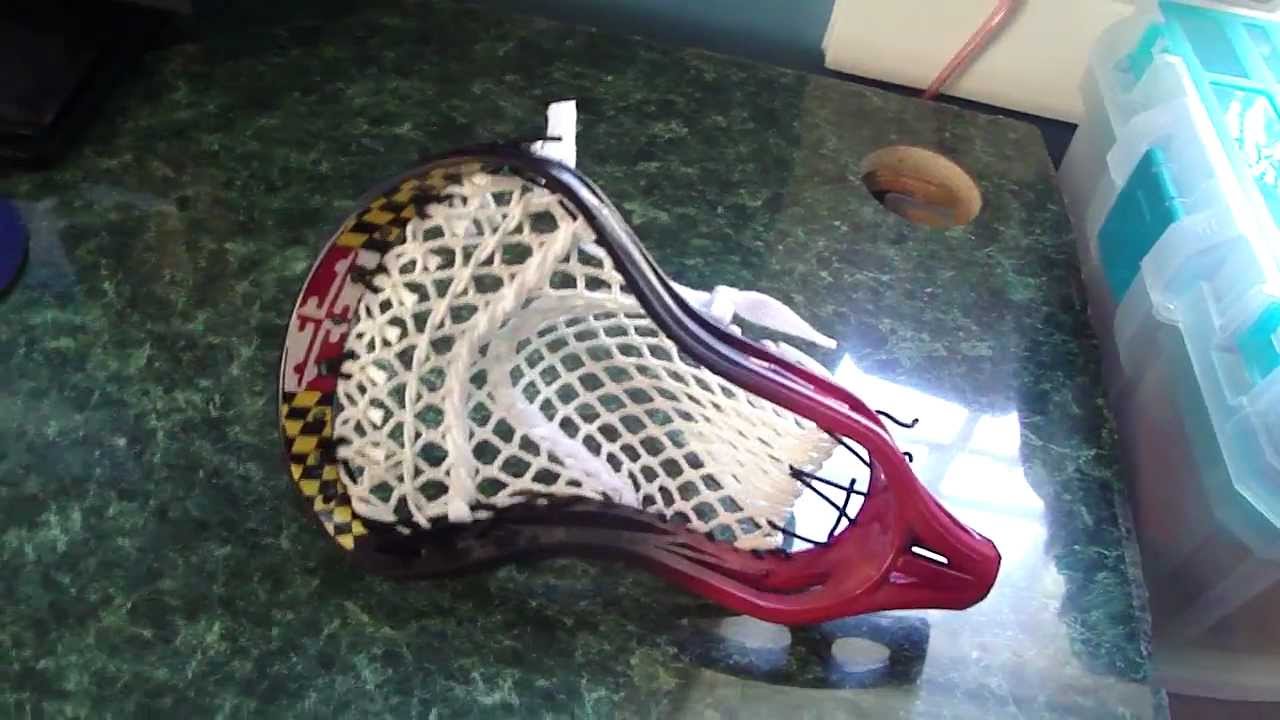 Maryland Flag Lacrosse Head Dye YouTube
