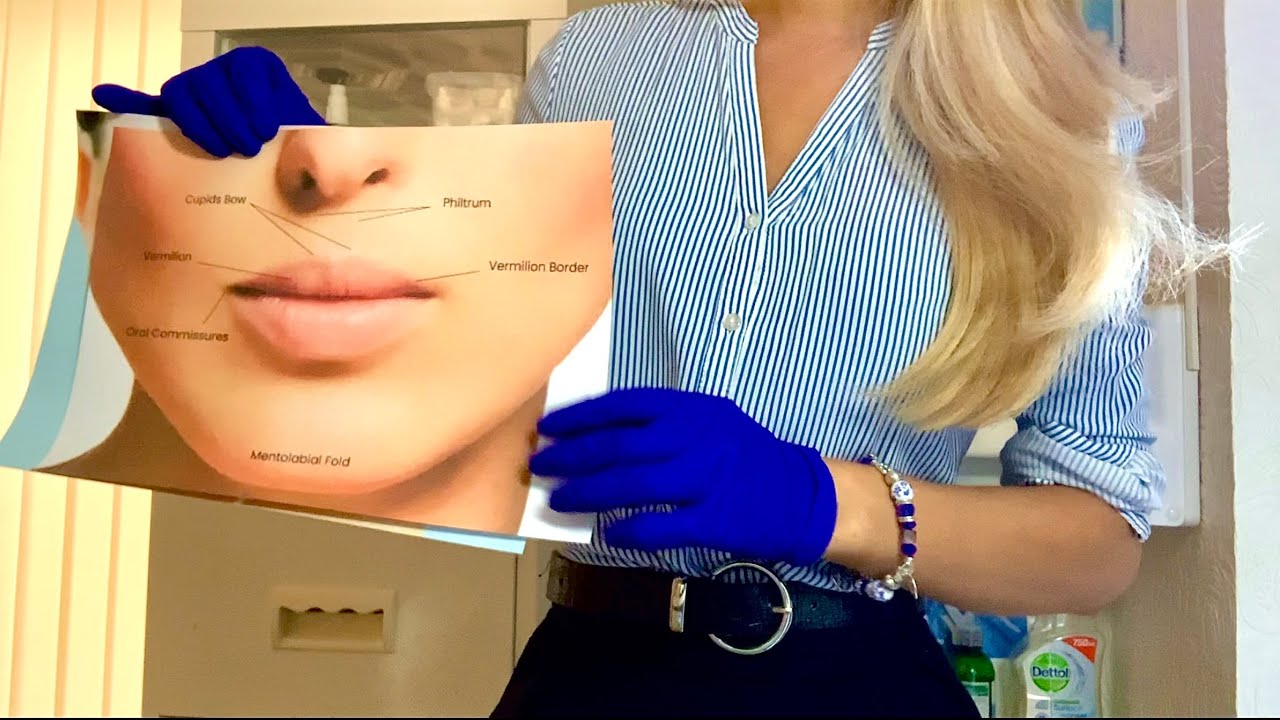 Медсестра ASMR — консультация и лечение косметическим ботоксом/филлерами (мягко говоря)