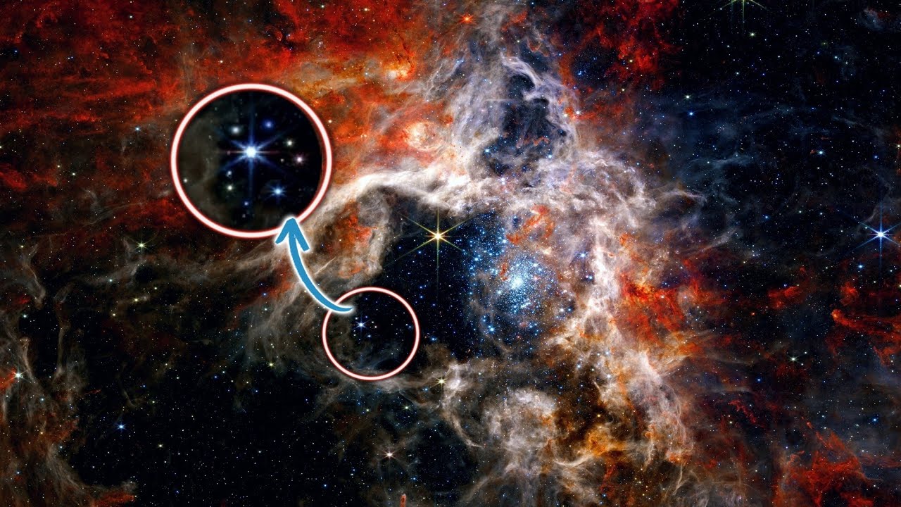 James Webb Telescope Captured Cluster of Galaxies in Tarantula Nebula || James Webb Telescope ||