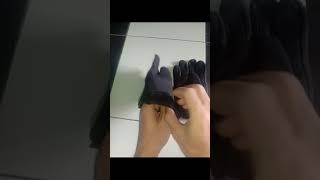 Sarung Tangan Motor Sepeda ME Full Finger Gloves Jari Penuh Hitam Panjang Safety Batok Pelindung - Murah Sepasang