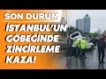 SON DURUM! İstanbul&#39;da zincirleme kaza: Çok sayıda araç birbirine girdi!