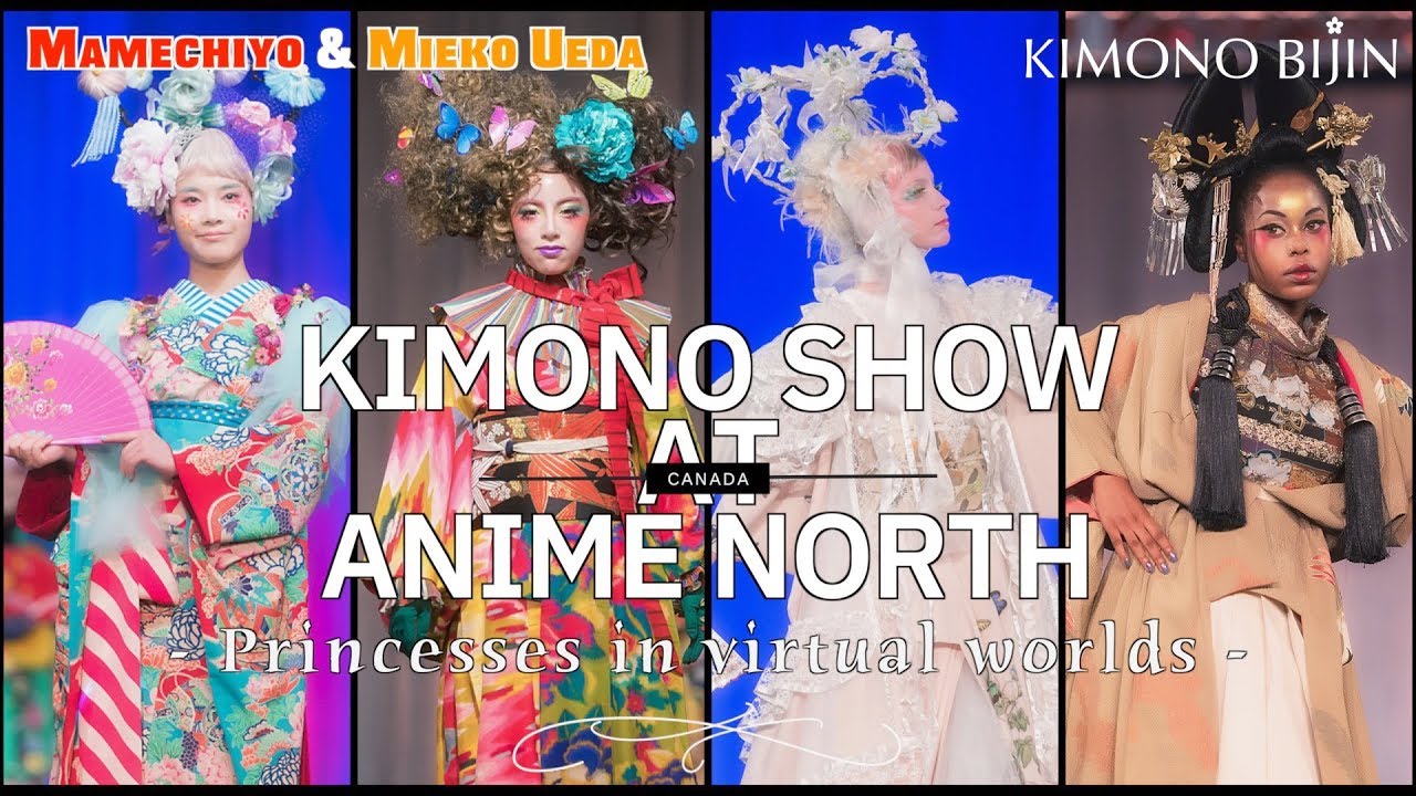 着物アーティスト豆千代×ヘアメイクアーティスト上田美江子、カナダで