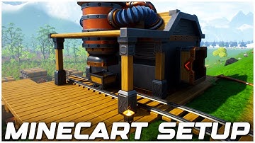 Orebound How to Build a Minecart Rail Network (Tips and Tricks)