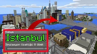 Minecraftta İstanbul Seedi - Eğlenceli Video Minecraft Pe Seed