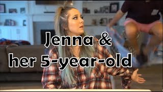 Jenna and her 5-year-old