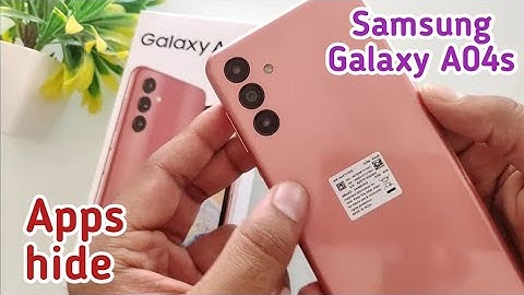 Samsung Galaxy A04s  Mein Apps Hide Kaise Karen , Hide Apps Samsung Galaxy A04s,Samsung