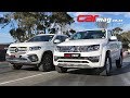 DRAG RACE: Volkswagen Amarok 3,0 V6 4Motion TDI vs Mercedes-Benz X350d 4Matic