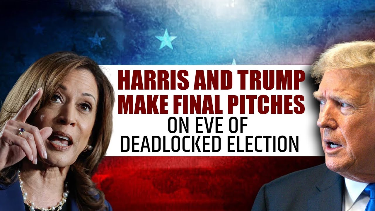 USA-ELECTION |Kamala Harris and Donald Trump make final pitches on eve ...