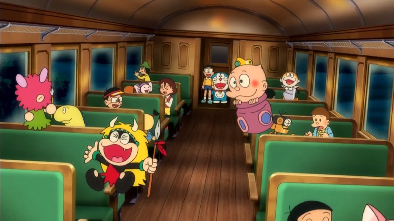 Doraemon 2022 New Movie   Trailer  All F Chara And All Stars   Slightly Mysterious Train