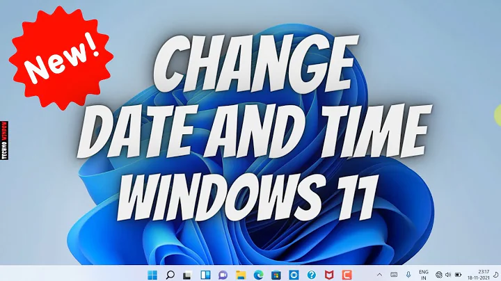 How to Change Date and Time in Windows 11