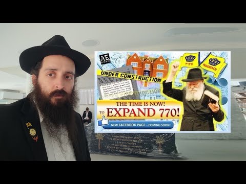 #expand 770 founder talks on Jews Chabad Shul tunnels in Brooklyn New York.