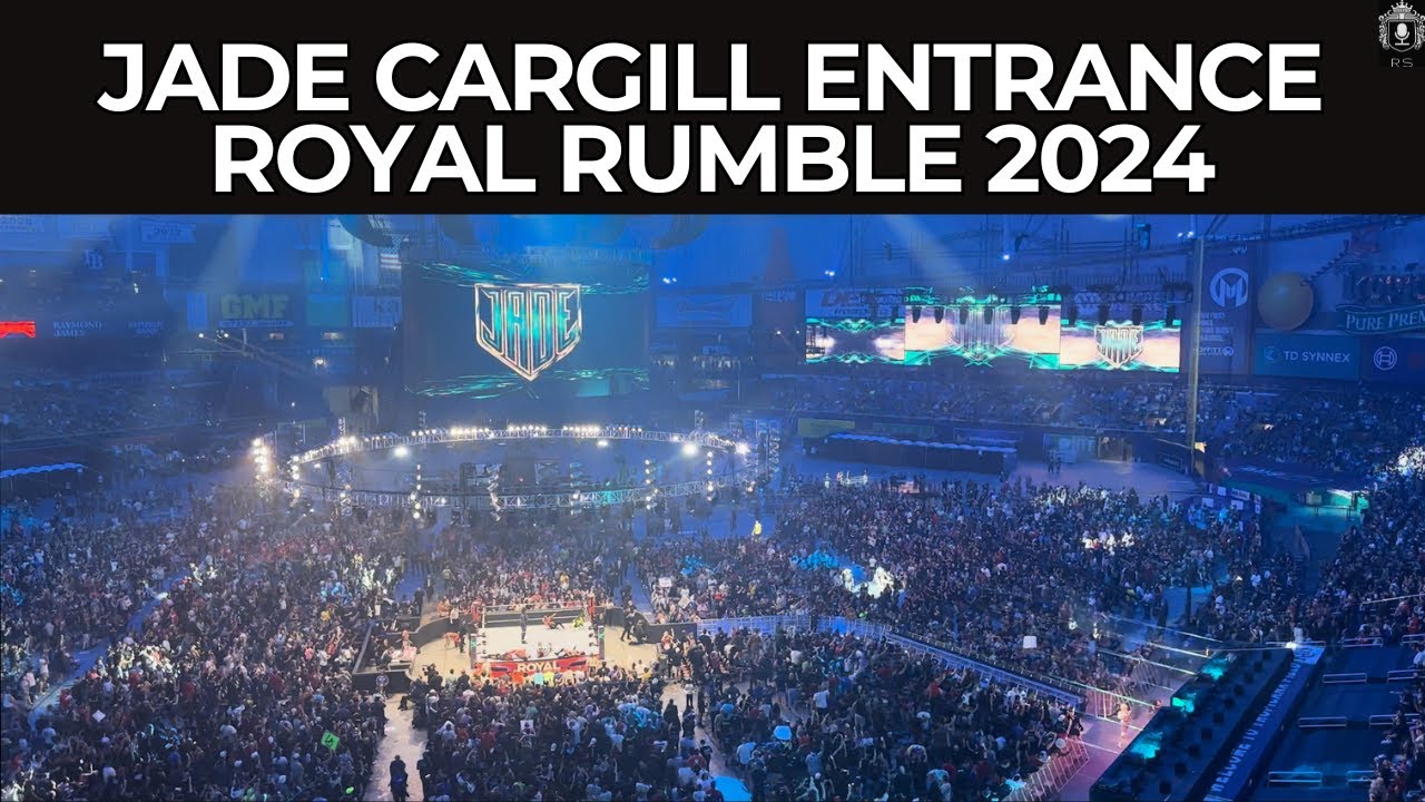 Jade Cargill Entrance to Women's Royal Rumble 2024 YouTube