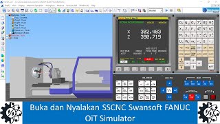 Cara Buka Aplikasi Software SSCNC Swansoft FANUC OiT screenshot 5