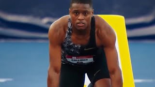 Christian Coleman racing to be the fastest man on Earth