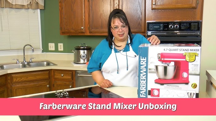 Farberware 4.7 Quart Teal Stand Mixer