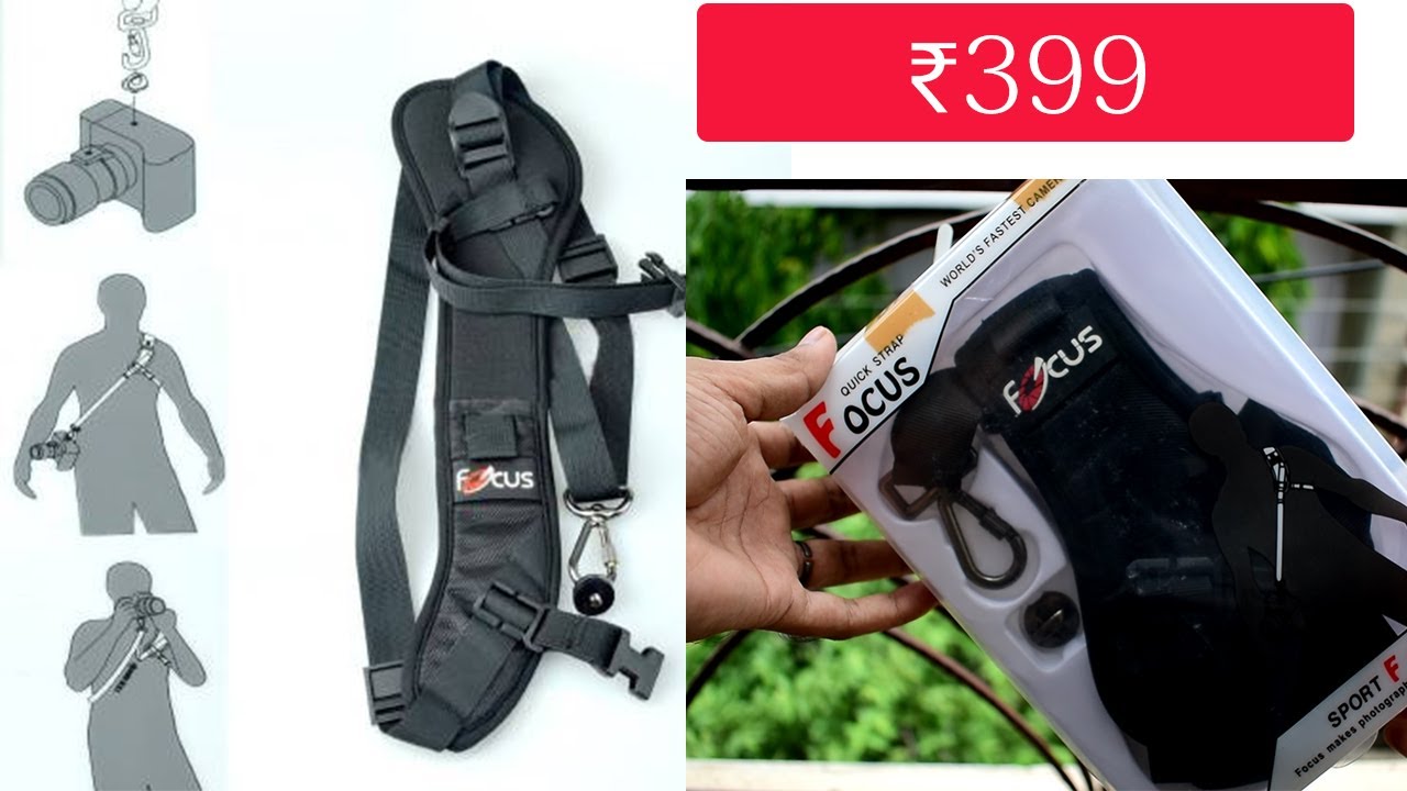 Single Shoulder Belt Neck Strap for SLD and DSLR Cameras.